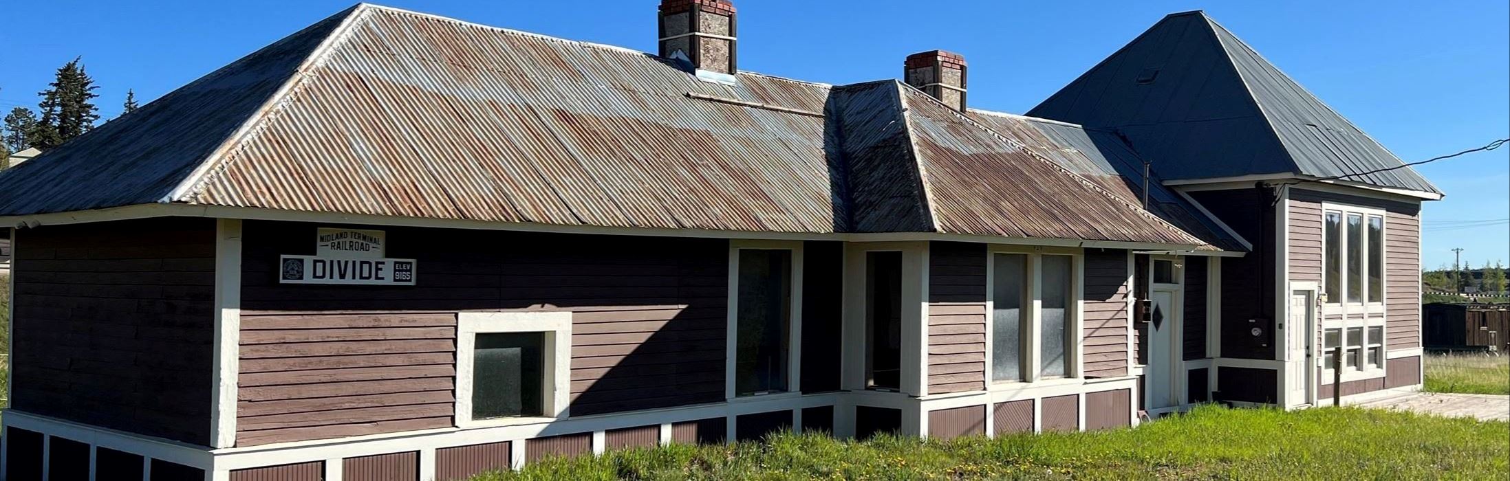 Midland Depot at Divide, Colorado