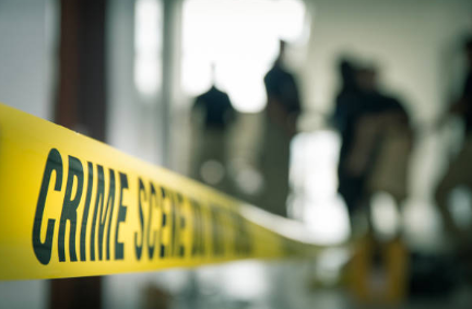graphic image of police crime scene tape