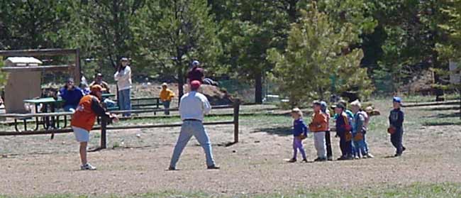 Coaching Kids at Sunnywood Neighborhood Park