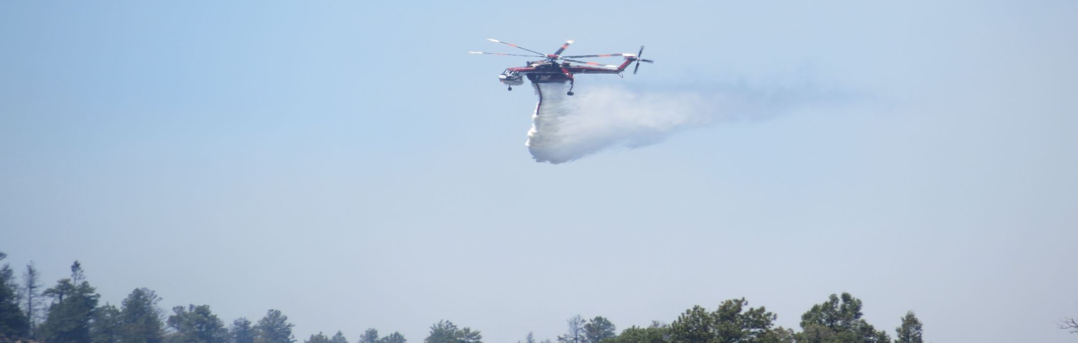 graphic image of fire rescue helicopter