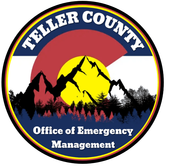 Graphic of the Teller County Office of Emergency Management LOGO